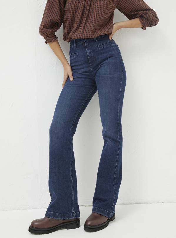 FATFACE Fly Flare Jeans 8